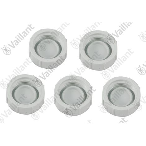 VAILLANT Kappe, (x5) Anschluss an 80 PP (starr) 60/100 u.w. Vaillant-Nr. , 147392