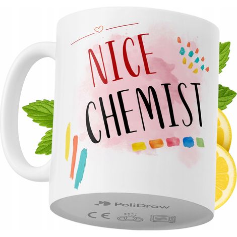Lustige Kaffeetasse für Chemiker mit witzigem Textdesign – ideal für Geburtstage, Namenstage, Feiertage und besondere Anlässe. Hochwertige Tasse für Zuhause, Büro und Arbeit. Farbe: Weiß, 330 ml.