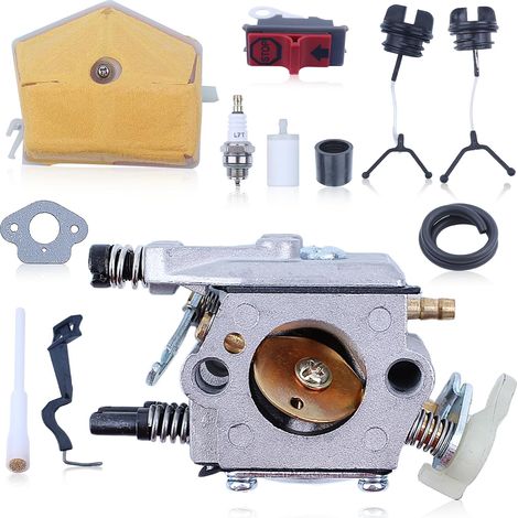 Kit de réglage du carburateur, pour tronçonneuse Husqvarna 50 51 55 Rancher, Remplacer le carburateur pour Walbro WT 170 1, WT 170, Remplacer le numéro OEM 503281504 (1/5)