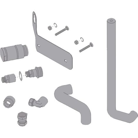 Bosch Accessori stazioni acqua fresca SZ 9 Set di montaggio accumulatore per Flow Fresh FF 20, 8718592386