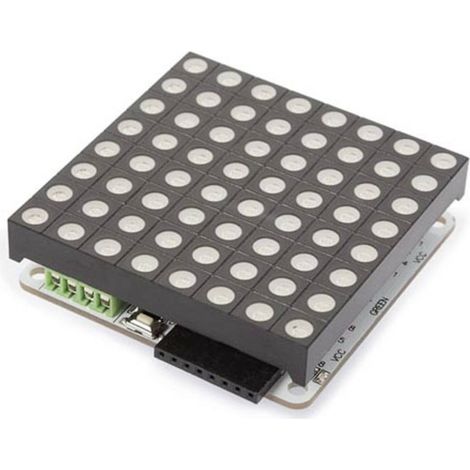 SCHEDA A MATRICE DI PUNTI RGB E SCHEDA DRIVER BASATA SU ATMEGA328 (1/4)