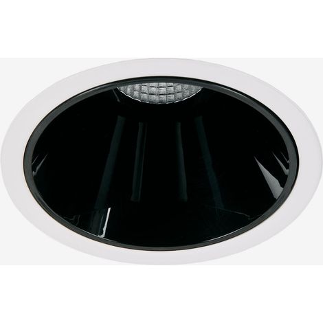 Downlight LED empotrable con marco redondo Ø8 cm para exterior en aluminio Luisiana SKLUM (1/5)