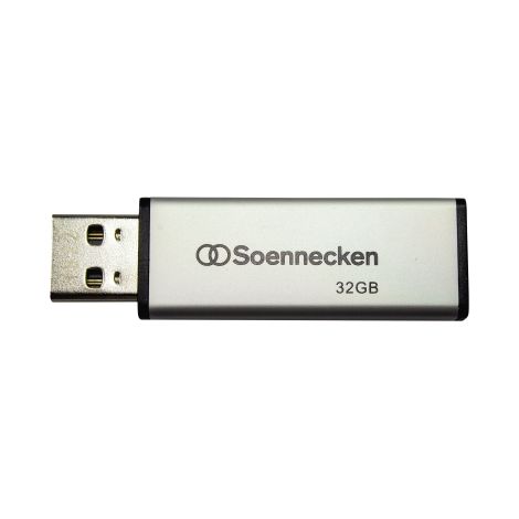 Soennecken USB-Stick 71614 2.0 32GB schwarz/silber (1/2)