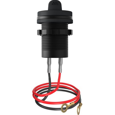 12V-24V QC3.0 Kfz-Ladegerät mit schnellem USB- und PD-Doppelanschluss zum Laden von Motorrädern, Strandfahrrädern, SUVs und Booten IP66 wasserdichtes Design mit mehreren Schutzöffnungen (1/5)