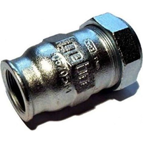 Raccord Femelle - 32 Mm - Droit - Pour Tuyau 32 Mm - 1 Pièce (1/2)