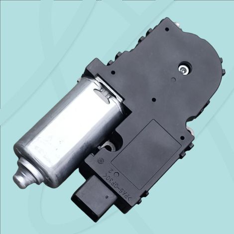 La référence 30799673 s'applique à l'ensemble moteur du store enrouleur coulissant en verre du toit ouvrant électrique de la Volvo XC60. (1/4)