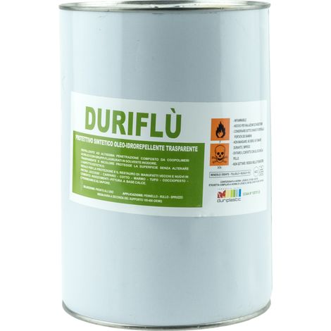 Duriflù oleo-idrorepellente trasparente per superfici formato 0,750 lt - confezione 1