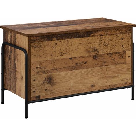 Boîte de rangement Bois ancien 80 x 40 x 49,5 cm vidaXL