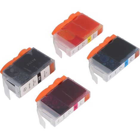 Les cartouches d'encre pour imprimantes avec remplissage d'encre sont compatibles avec les imprimantes PIXMA iP4200/iP4300/iP4500, y compris la cartouche d'encre 4 couleurs PGI-5BK+CLI-8C/M/Y. (1/5)
