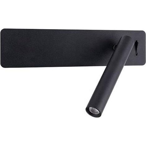 Lampe de chevet nordique à LED pour chambre, salon ou bureau, avec interrupteur et angle réglable. (1/5)