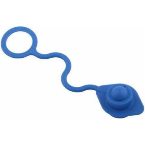 Tapón de conector rápido de 1/2" azul (1/2)