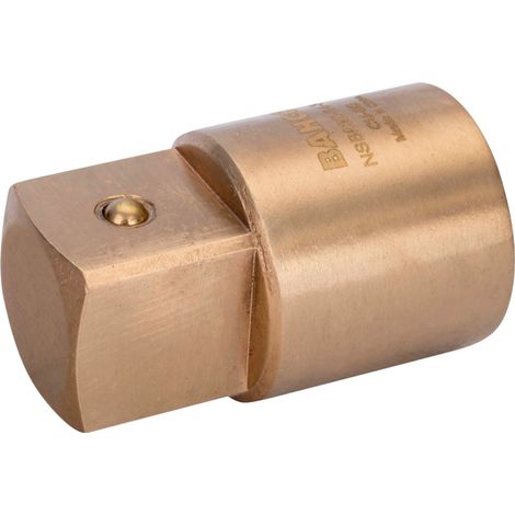 Bahco Funkenfreier 1/2- bis 3/4-Adapter aus Kupferberyllium, mit Vierkantantrieb (1/4)