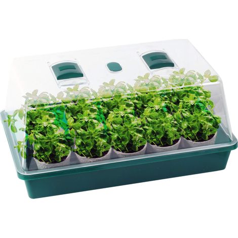 Serre avec 15 Pots et Graines Française À Planter - Kit de Jardinage - 170600 - Plastique - Jardin - Nature - Plante - Fleurs - Jeu pour Enfant - À Partir de 4 Ans (1/5)