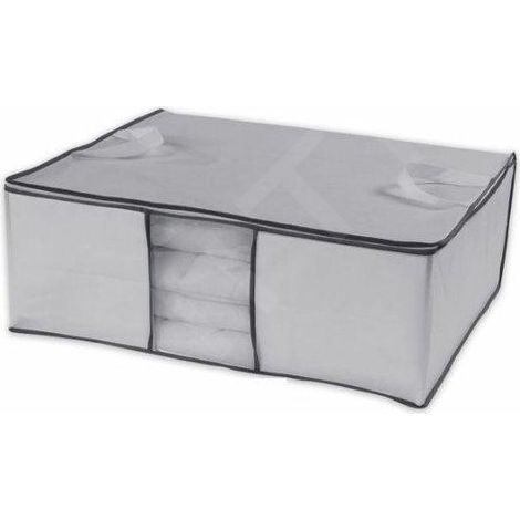 Compactor Boîtes de stockage - Boîte de rangement pour textiles 59x69x26 cm, blanc RAN633 (1/5)