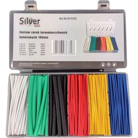 CHEMISE THERMORÉTRACTABLE ARGENT 196 pcs. MELANGE DE COULEURS