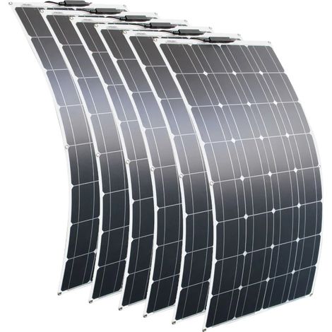 Panneau Solaire, Haute Efficacité, Design Flexible, Panneau Solaire 600W (1/2)