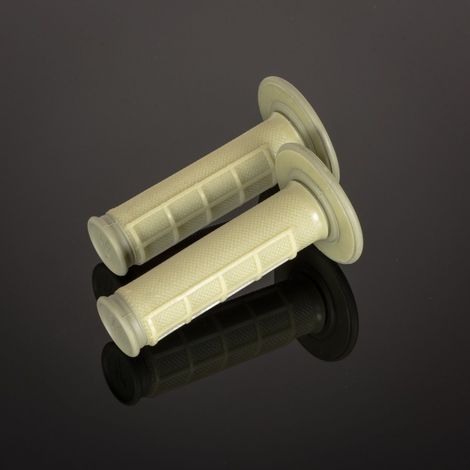 Puños Renthal MX de Kevlar de doble compuesto, 1/2 tipo gofre, Kevlar, color Kevlar