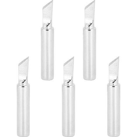 5 pointes de fer à souder en cuivre 900M×T×1,5K, outils de rechange pour soudure sans plomb
