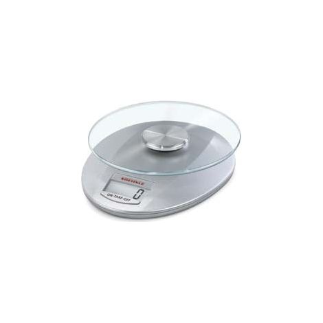 Pesa Alim Elettr Roma Piatto Amov 5kg Slv