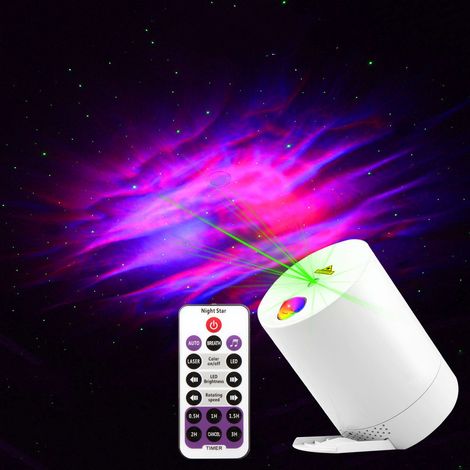 Projecteur océanique avec ciel étoilé, télécommande. (1/5)