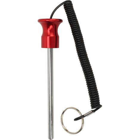 Pointeur magnétique 8x125mm avec cordon pour machine à poids, accessoire d'entraînement et de musculation (1/5)