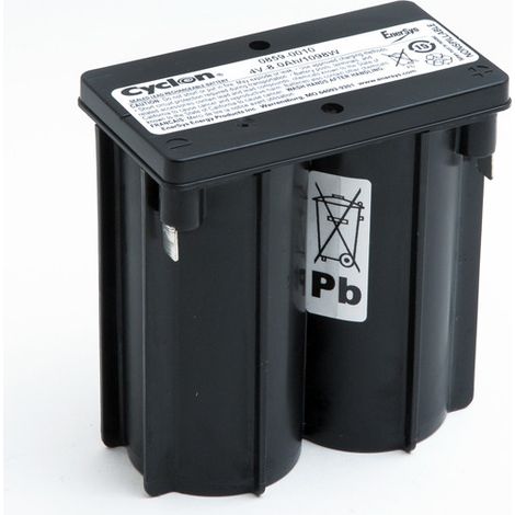 Enersys - Batterie cyclon Enersys 0859-0010 Monobloc (E cell) 4V 8Ah F6.35