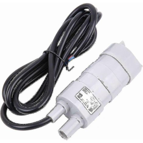 Une pompe à eau douce submersible 12V compatible avec les toilettes à cassette C2, C200 et C402, avec un débit de 10 litres par minute.