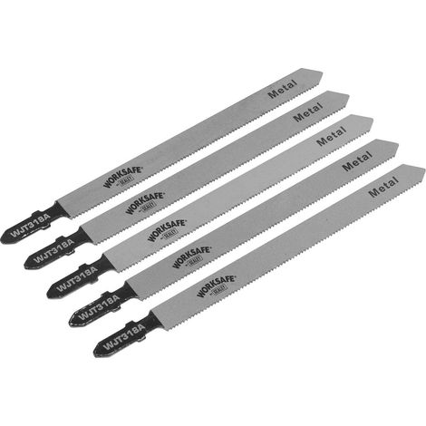 Sealey Jigsaw Blade for Metal 105mm 21tpi - Pack of 5 WJT318A