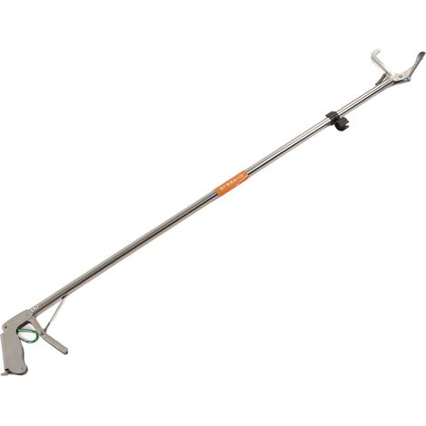 Pince à serpent pliable et autobloquante en acier inoxydable robuste et sûre pour attraper les reptiles et manipuler les serpents (1/5)