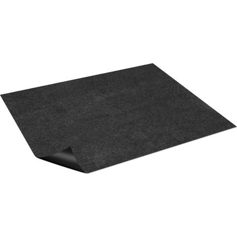 Randaco Grillteppich, Grillmatte 100x120 cm, rutschfeste Unterlage für Grill und Outdoor-Geräte, ölbeständig, Bodenschutz für Garten und Terrasse