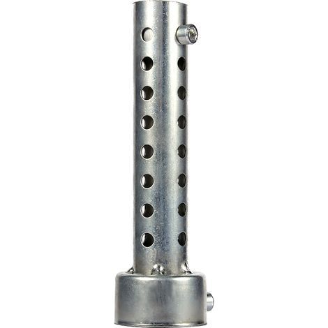 Universel Moto chappement Peut DB Killer Silencieux Silencieux Chicane Insert Argent 42mm (1/5)