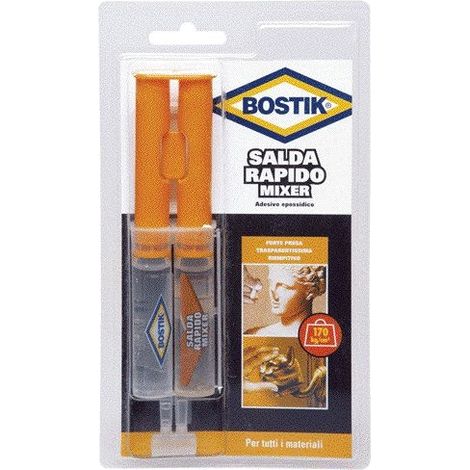 Adesivo Colla Universale Saldarapido Mixer Bison Bostik 24 ml