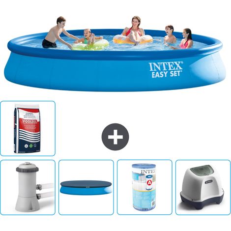 Intex Piscine Easy Set Ronde - 457x84 cm - 6-pièces S41181 (1/5)