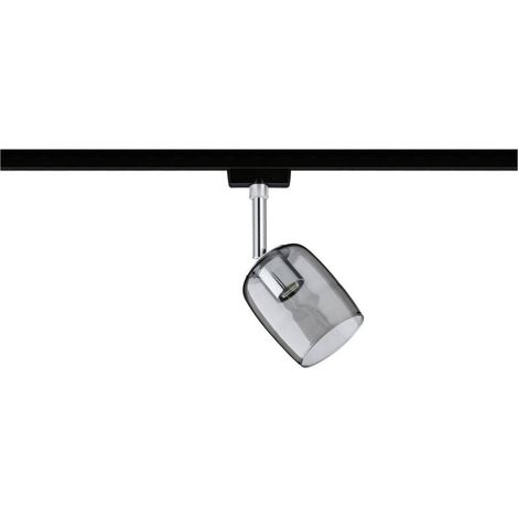 Blossom Spot de plafond URail G9 noir (mat), verre fumé Y110352