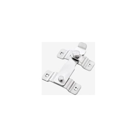 Cerradura de puerta corredera más gruesa, cerradura de pestillo de palanca de acero inoxidable de alta resistencia, cerradura para puerta o ventana (1 unidad) - Crezuo