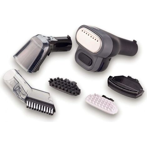 Ariete 2484 Spot Cleaner Steam PRO 5in1, Lavatappeti e pulitore a vapore, Elimina macchie da interni Auto, Divani, Moquette, Materassi, tappeti, 1800W, 3 modalità di pulizia, Elevata potenza (1/5)
