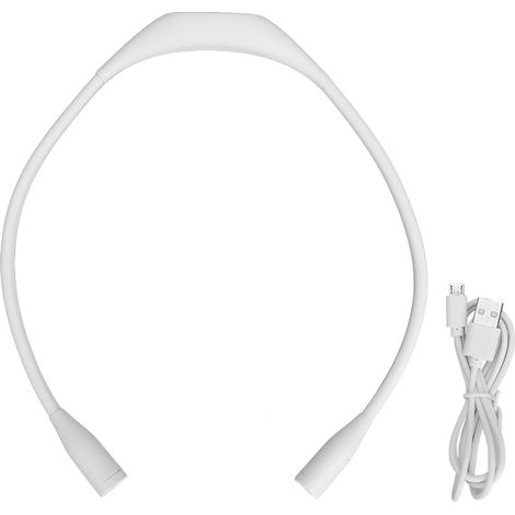 Ortviai Lampe LED Portative pour Lecture au Cou – 2 Températures de Couleur, 3 Niveaux de Luminosité, Batterie Intégrée 1000 mAh (1/5)