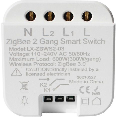 ZigBee 3.0 für intelligente Schalter, Leitungsschutzschalter, Zeitschaltuhren, Tuya Life App, Fernbedienung – ZigBee Version 2