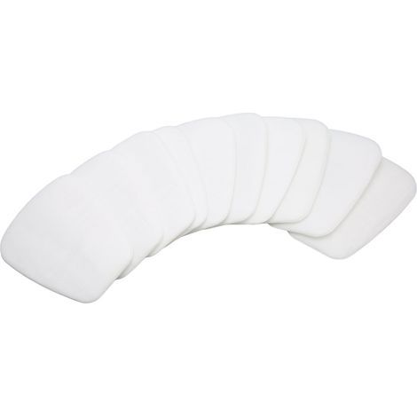 20 pièces Filtres Respiratoires en Coton Réutilisables Compatibles Masques 3M 6200 6800 7502 Anti-Poussière (1/5)