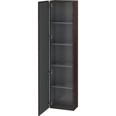 Armoire L-CUBE 400x243x1760mm ouverture gauche châtaignier