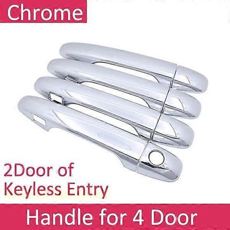 Autocollants décoratifs pour Toyota Venza AV10 (2008-2013) : cache-poignée de porte chromé, accessoires auto, entrée sans clé (1/5)
