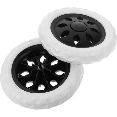 2 Roues De Rechange Pour Chariot Roues De Caddie Pour Chariot De Courses Lanceur De Stable (1/4)