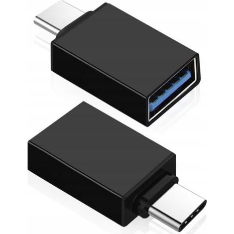 Adaptador USB-C 3.0 OTG tipo C / USB Host / USBC Negro