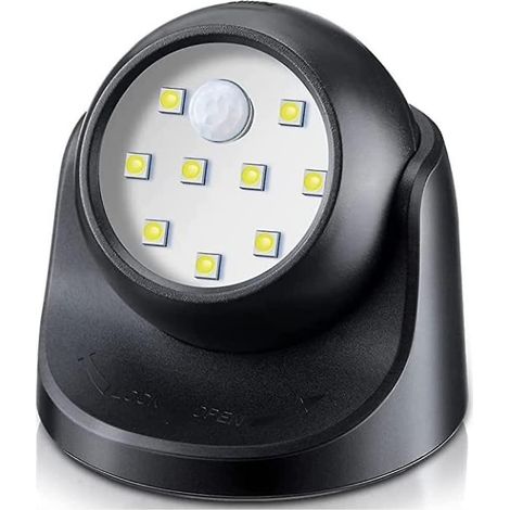 Projecteur LED extérieur, projecteur extérieur avec détecteur de mouvement, projecteur LED extérieur sans fil (1/5)