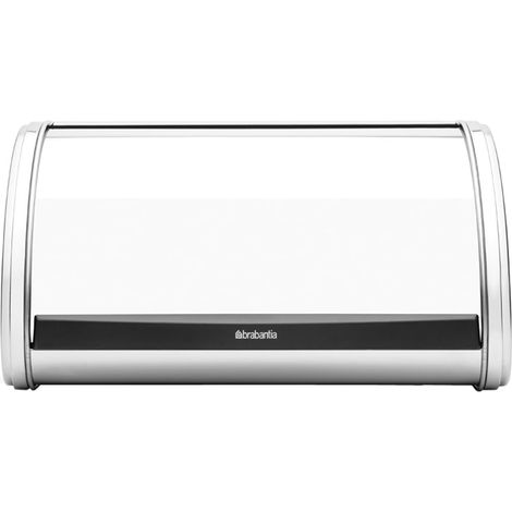 Brabantia Portapane in Acciaio, Apertura a Scomparsa, Medium, Inox Lucido (1/3)
