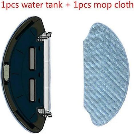Réservoir d'eau et chiffon de nettoyage pour aspirateur robot Rowenta Smart Force Essential Aqua - Pièces et accessoires (1/2)