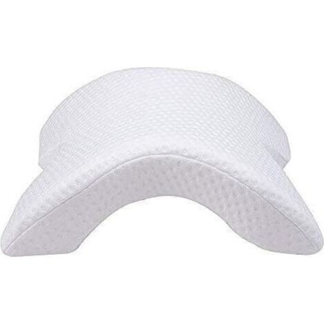 Oreiller en mousse à mémoire de forme - Doux et rebondissant- Respirant - Pour soulager les douleurs du cou et du dos - Massage cervical - Oreiller orthopédique (1/5)