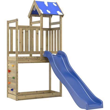 Maison Exclusive - Parque infantil de exterior madera de pino imp