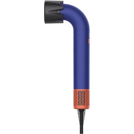 Abgewinkelter Rohrhaartrockner, Hochgeschwindigkeitshaartrockner für Friseursalons und den Heimgebrauch, negative Ionen, starker Luftstrom, 6 Düsen, europäischer Stecker (1/5)