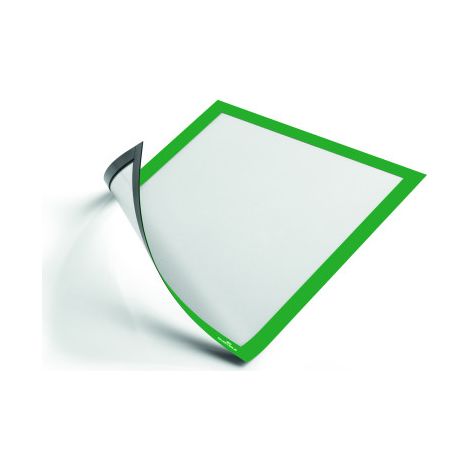 PACK 5 MARCOS DURAFRAME MAGNETIC A4 VERDE DURABLE 486905